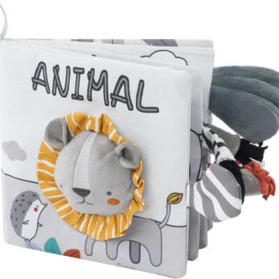 Livre d'éveil en tissu pour bébé dès la naissance