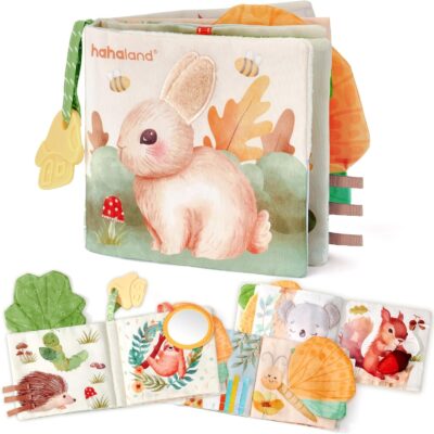 Livres d'éveil sensoriels en tissu pour bébés de 0 à 6 mois