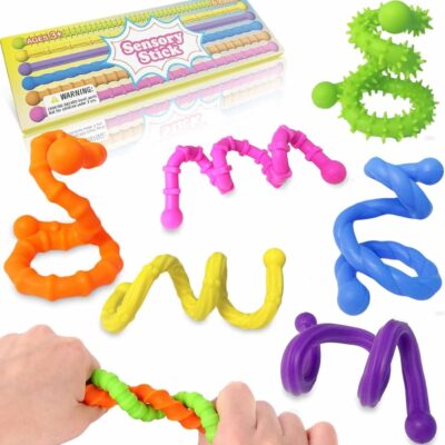 Lot de 6 jouets sensoriels anti-stress pour enfants et adultes