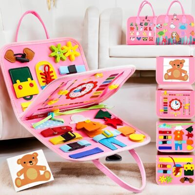 Planche d'activités Montessori éducative pour enfants