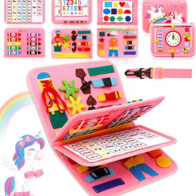 busy board montessori éducatif pour enfants 1 à 5 ans