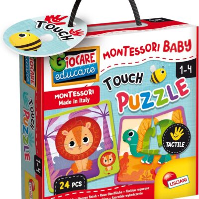 Puzzle tactile montessori pour bébés et jeunes enfants