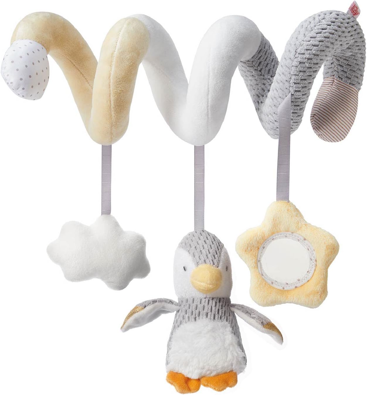 Spirale d'activités Nuby pour poussette et lit.