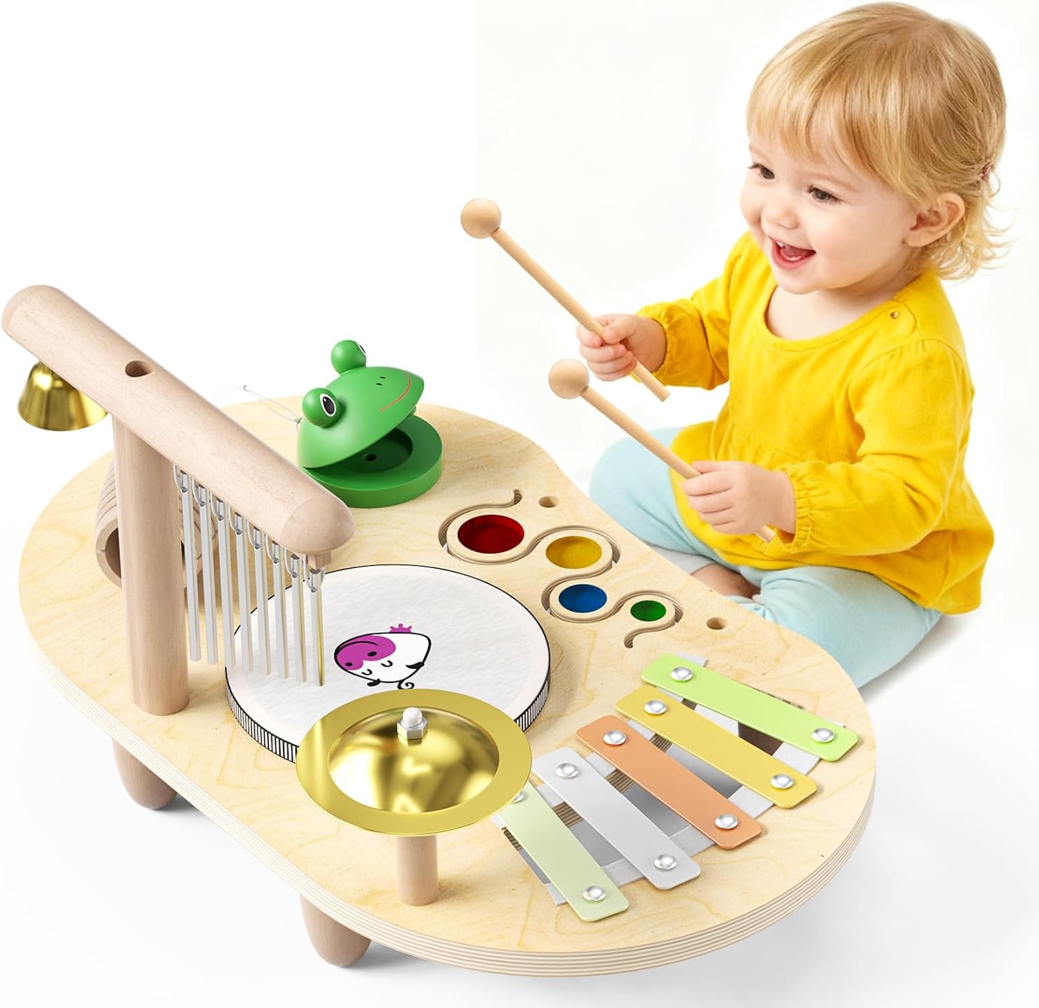 Tambour et instruments de musique Montessori pour enfants