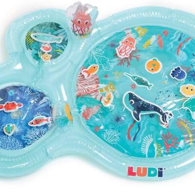 Tapis d'eau sensoriel marin pour bébé - activités et motricité