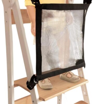 Tour d'apprentissage Montessori pliable en bambou réglable pour enfants