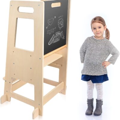 Tour d'apprentissage pliable Montessori pour enfants