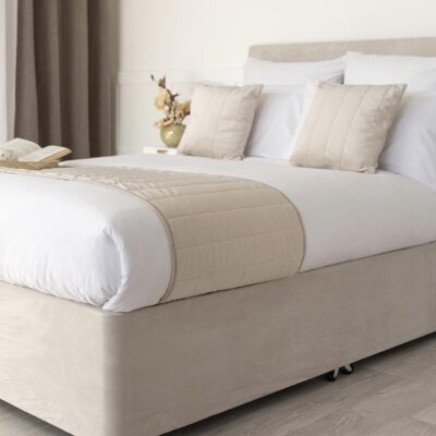 Tour de lit montessori en imitation daim de luxe