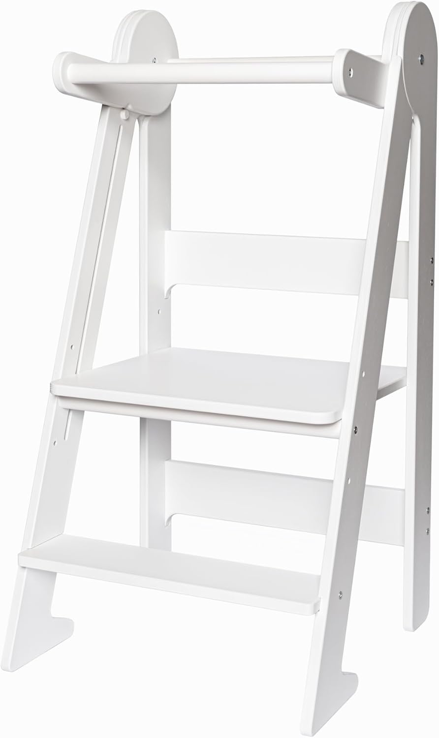 Tour d'observation Montessori pliable pour enfants - Blanc