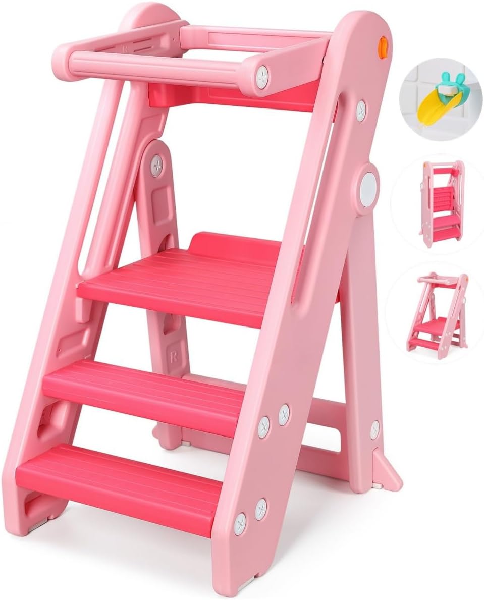 Tour d'observation Montessori pliable pour enfants