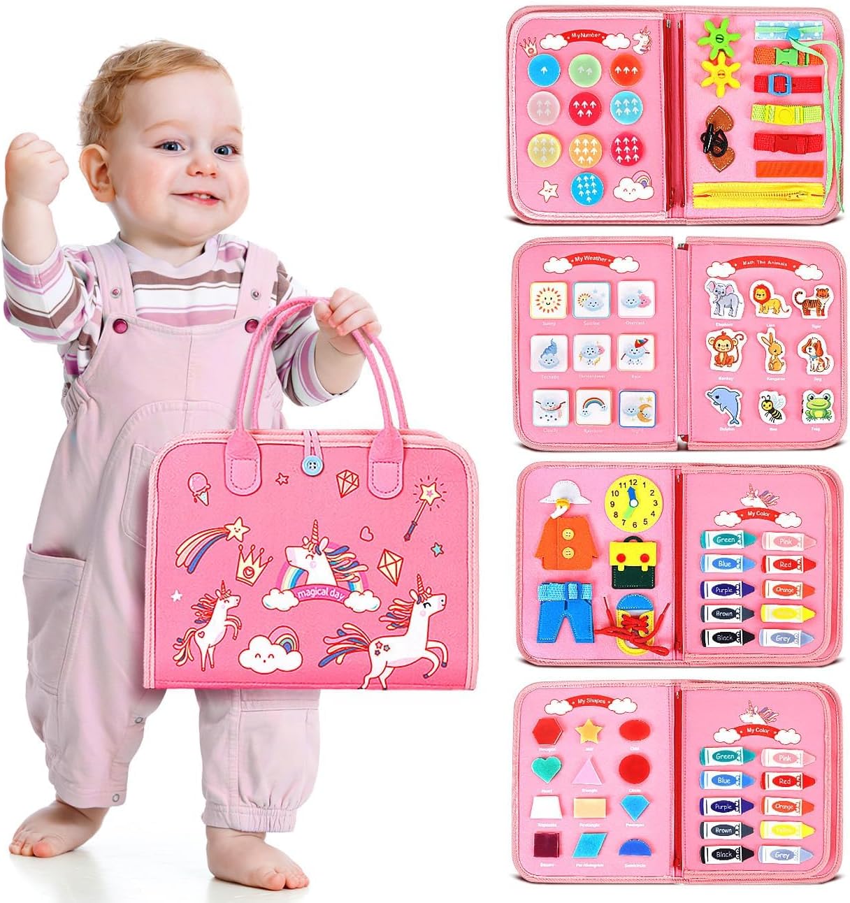 Tour d'observation Montessori réglable pour enfants