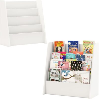 bibliothèque enfant montessori à 4 niveaux