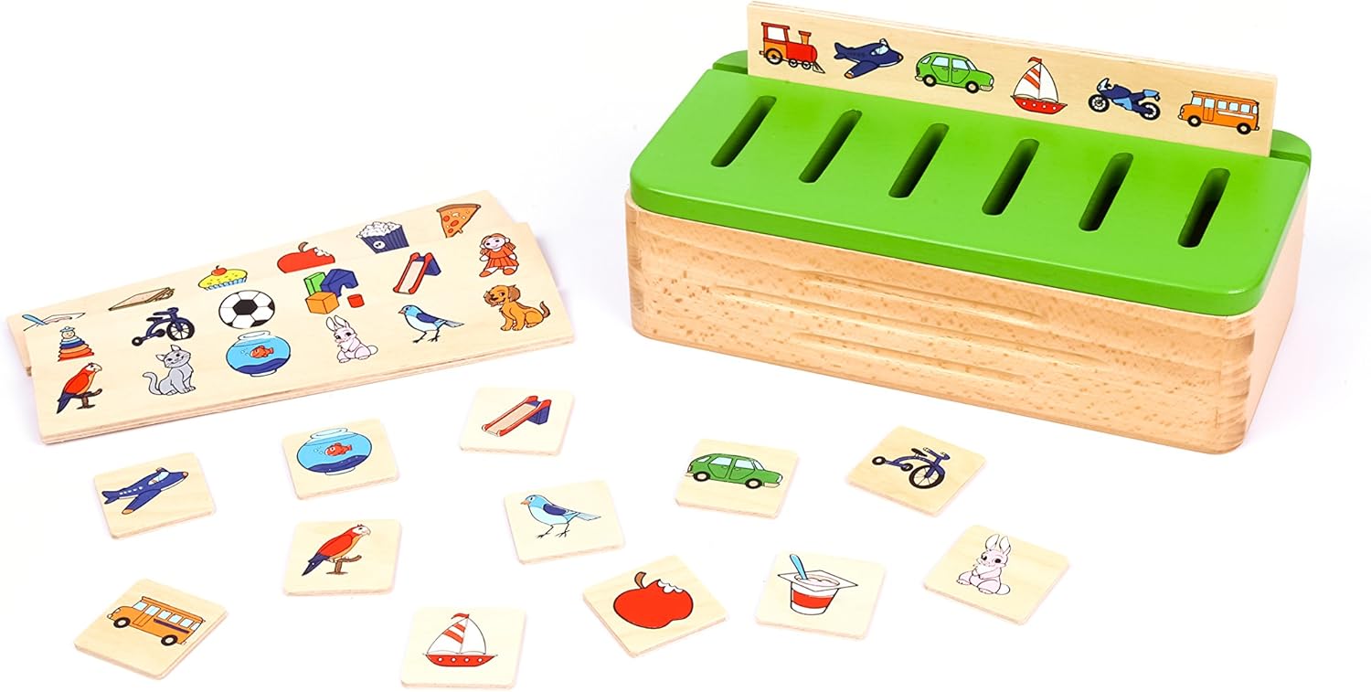 boîte de tri animaux montessori éducative