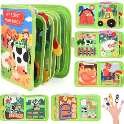 busy board montessori 15 en 1 pour bébé et jeunes enfants