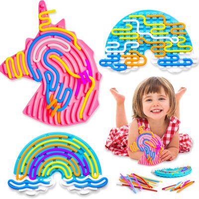 jouet sensoriel en silicone pour enfants avec bac montessori et accessoires