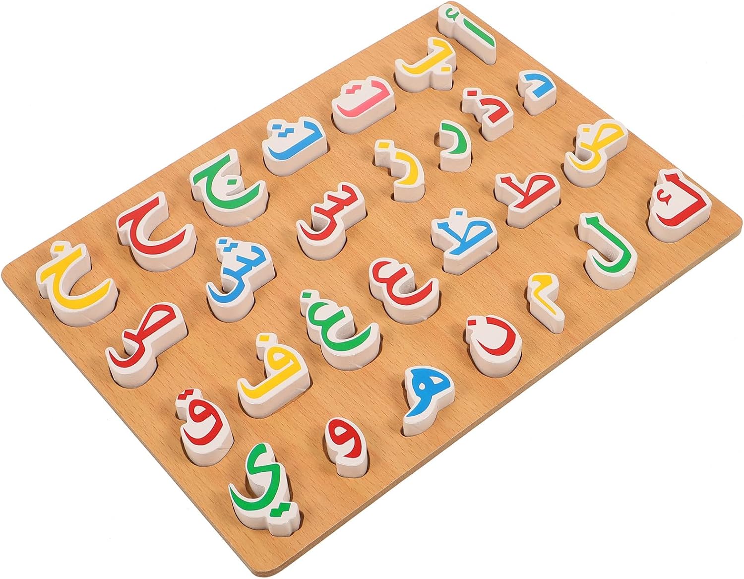 livres de puzzles alphabet arabe montessori pour enfants