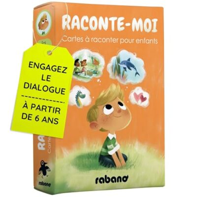 Cartes des emotions enfant à raconter, 150 questions