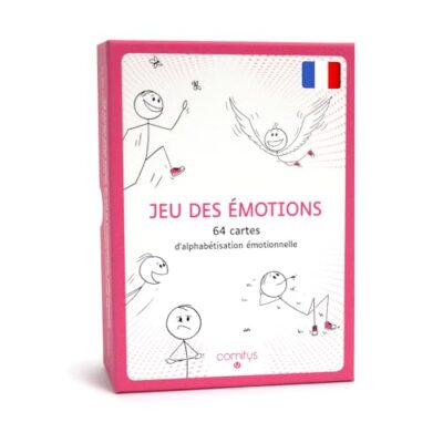 Cartes des emotions enfant Comitys, jeu pédagogique