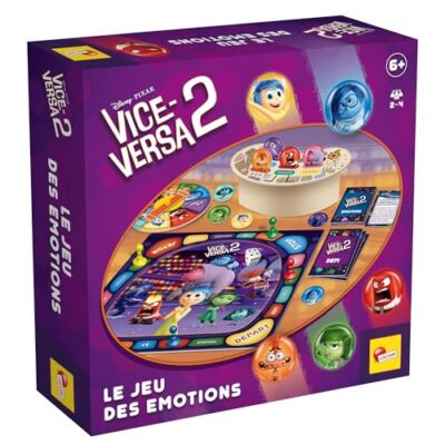 Cartes des emotions enfant Vice Versa 2 Liscianigiochi