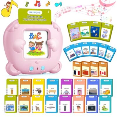 Cartes parlantes enfant en français avec 255 cartes