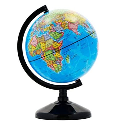 Globe terrestre enfant en français EXERZ 14 cm