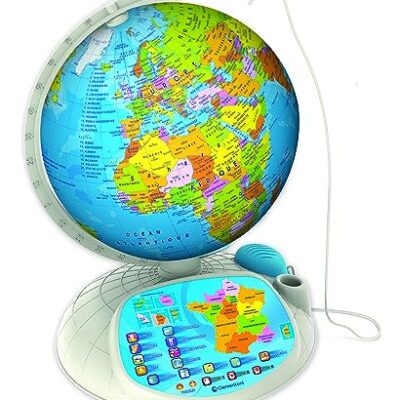 Globe terrestre enfant interactif Exploraglobe Clementoni