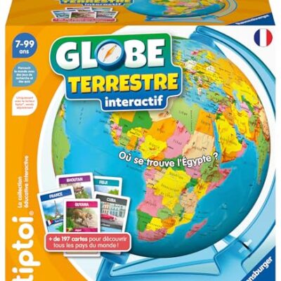 Globe terrestre enfant interactif tiptoi Ravensburger