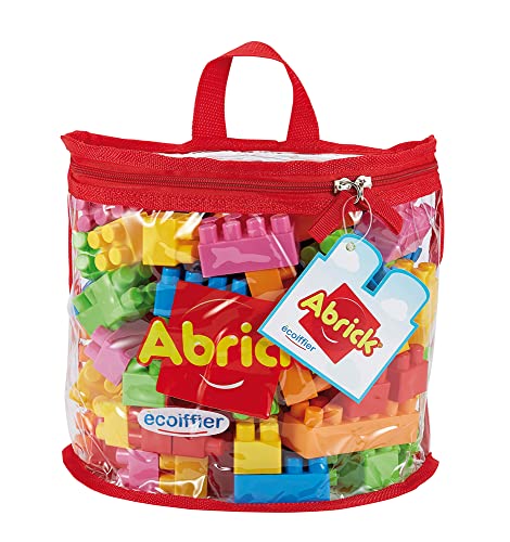 Jeu de construction en bois enfant : sac Abrick 100 pièces