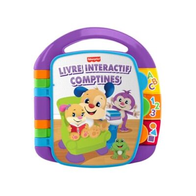 Livre eveil bebe musical interactif avec comptines