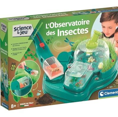 Loupe enfant observation : observatoire des insectes Clementoni