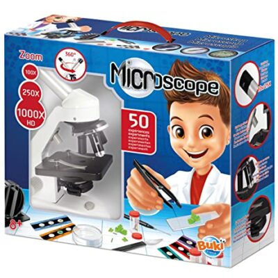 Microscope enfant Buki avec 50 expériences