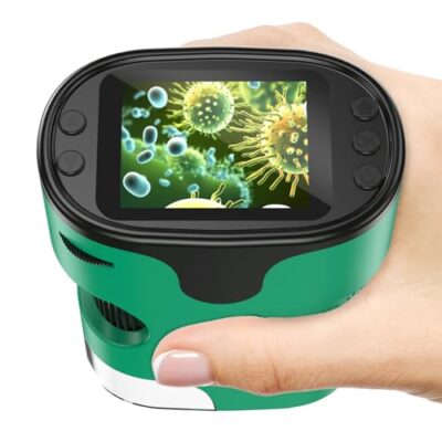 Microscope enfant numérique avec kit scientifique complet