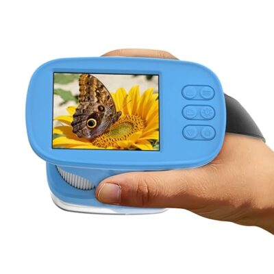 Microscope enfant portable avec écran 2,4 pouces LELESUN