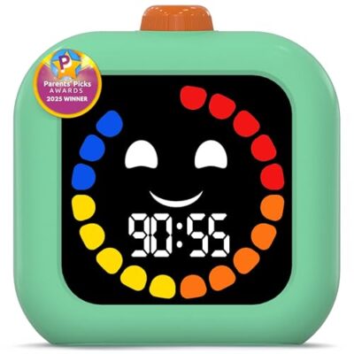 Minuteur visuel enfant digital pour routines et transitions