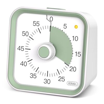 Minuteur visuel enfant InfPokid avec pause 60 minutes
