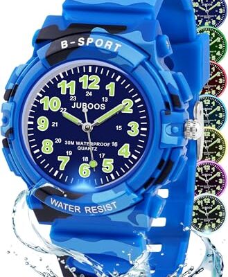 Montre educative enfant analogique Juboos facile a lire