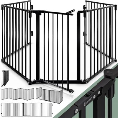 Parc bebe barriere modulable CASARIA a 5 panneaux