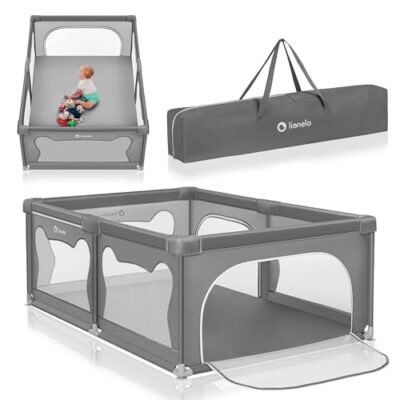 Parc bebe pliable lionelo Willow grand format