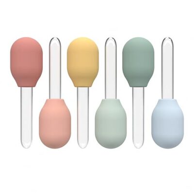 Pipettes pastel pour bac sensoriel enfant