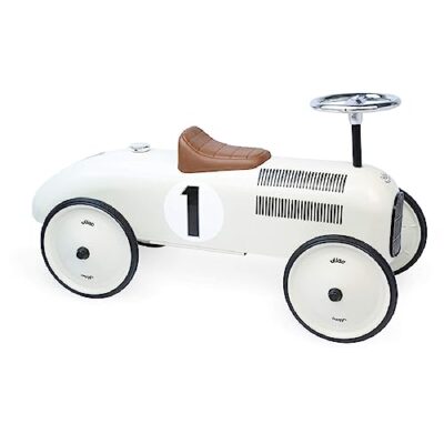Porteur bebe bois vintage Vilac voiture de course