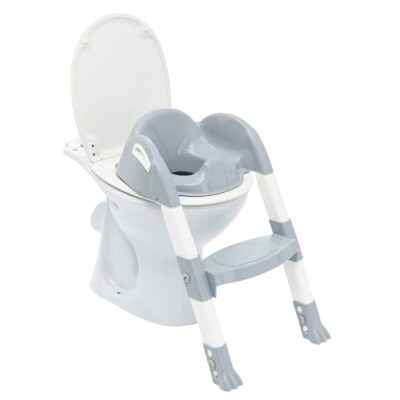 Réducteur de toilette enfant Kiddyloo avec marche pliable