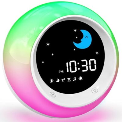 Réveil Montessori enfant lune et soleil FiveHome
