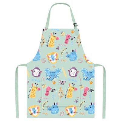 Tablier enfant cuisine ajustable avec doubles poches