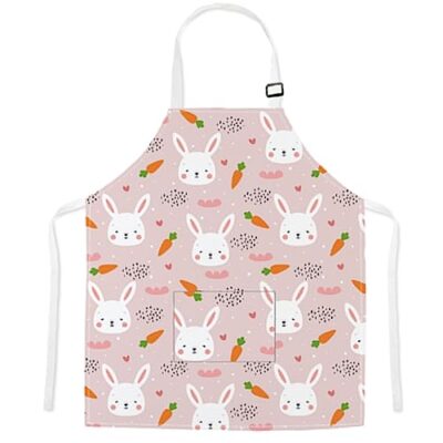 Tablier enfant cuisine réglable avec poche anthracite