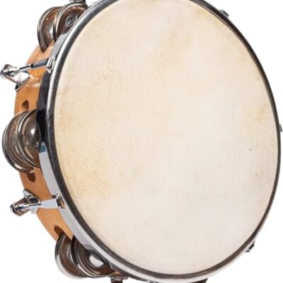 Tambourin enfant percussion en peau naturelle Fuzeau