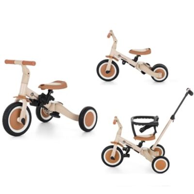 Tricycle evolutif bebe 5 en 1 Petite&Mars Turbo