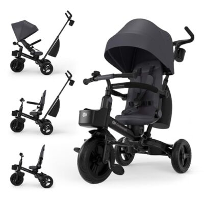 Tricycle evolutif bebe Aveo 2 Pro gris
