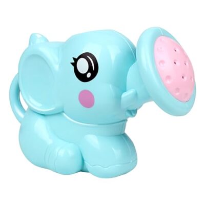 Arrosoir éléphant Dubbulon bleu, jouet de bain à débit réglable
