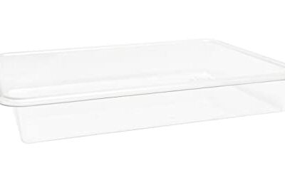 Bac sensoriel transparent R-Cre@ au format A2, en PET alimentaire