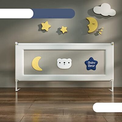 Barrière de lit bébé Magic ZC pliante, 2 m, double verrouillage